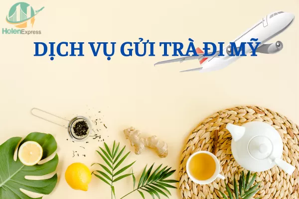 Gửi trà đi Mỹ có được không? Dịch vụ vận chuyển quốc tế chất lượng