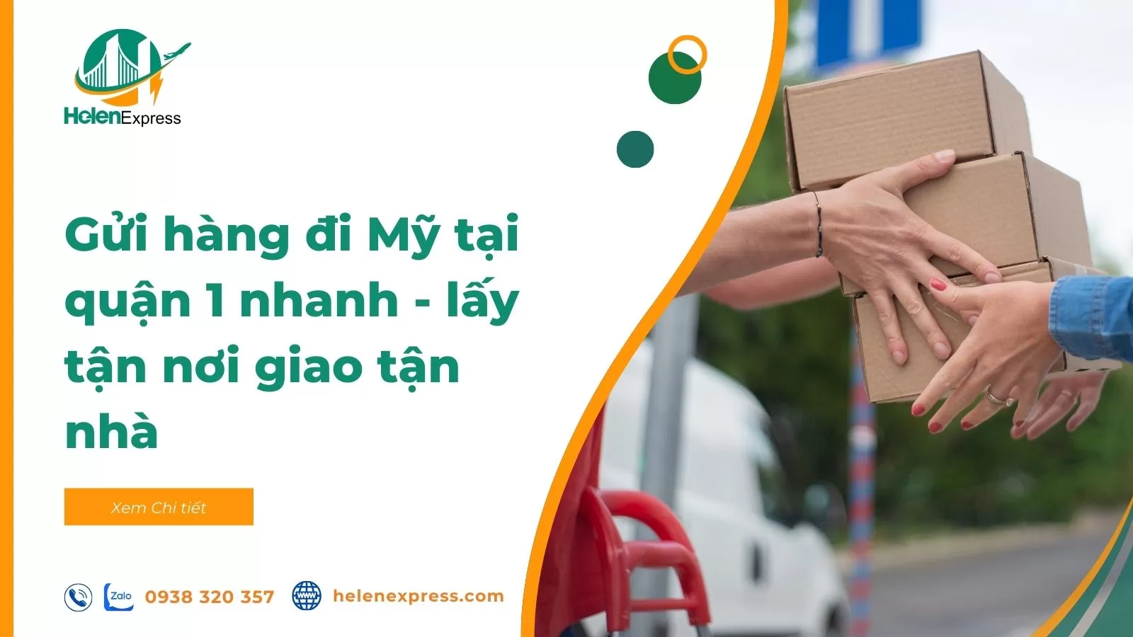 Gửi hàng đi Mỹ tại Quận 1 nhanh – lấy tận nơi giao tận nhà