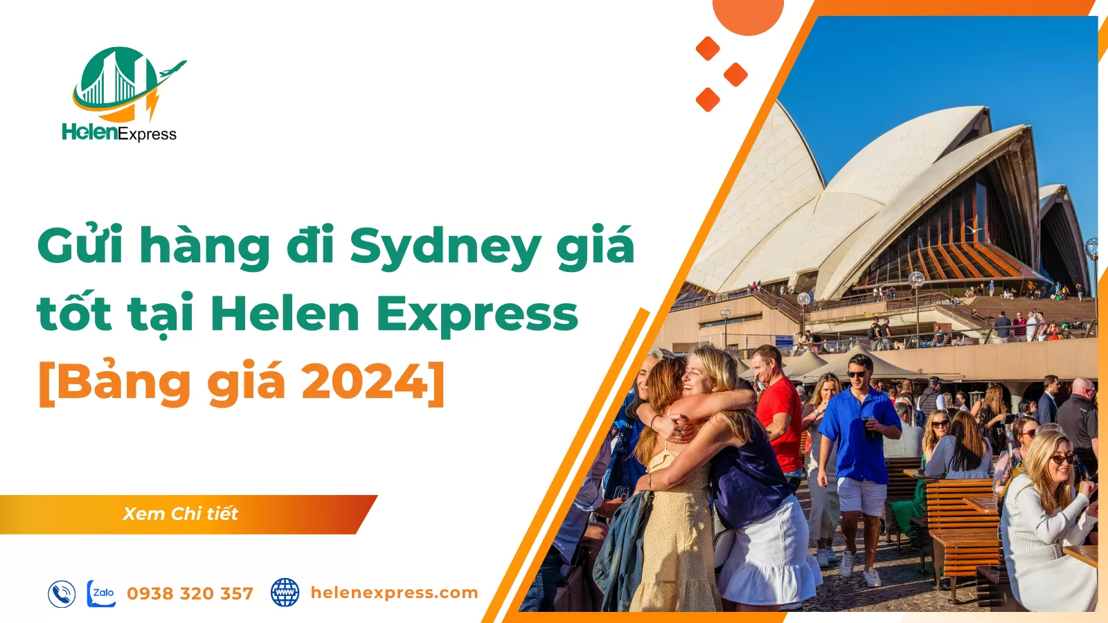 Gửi hàng đi Sydney giá tốt tại Helen Express [Bảng giá 2024]