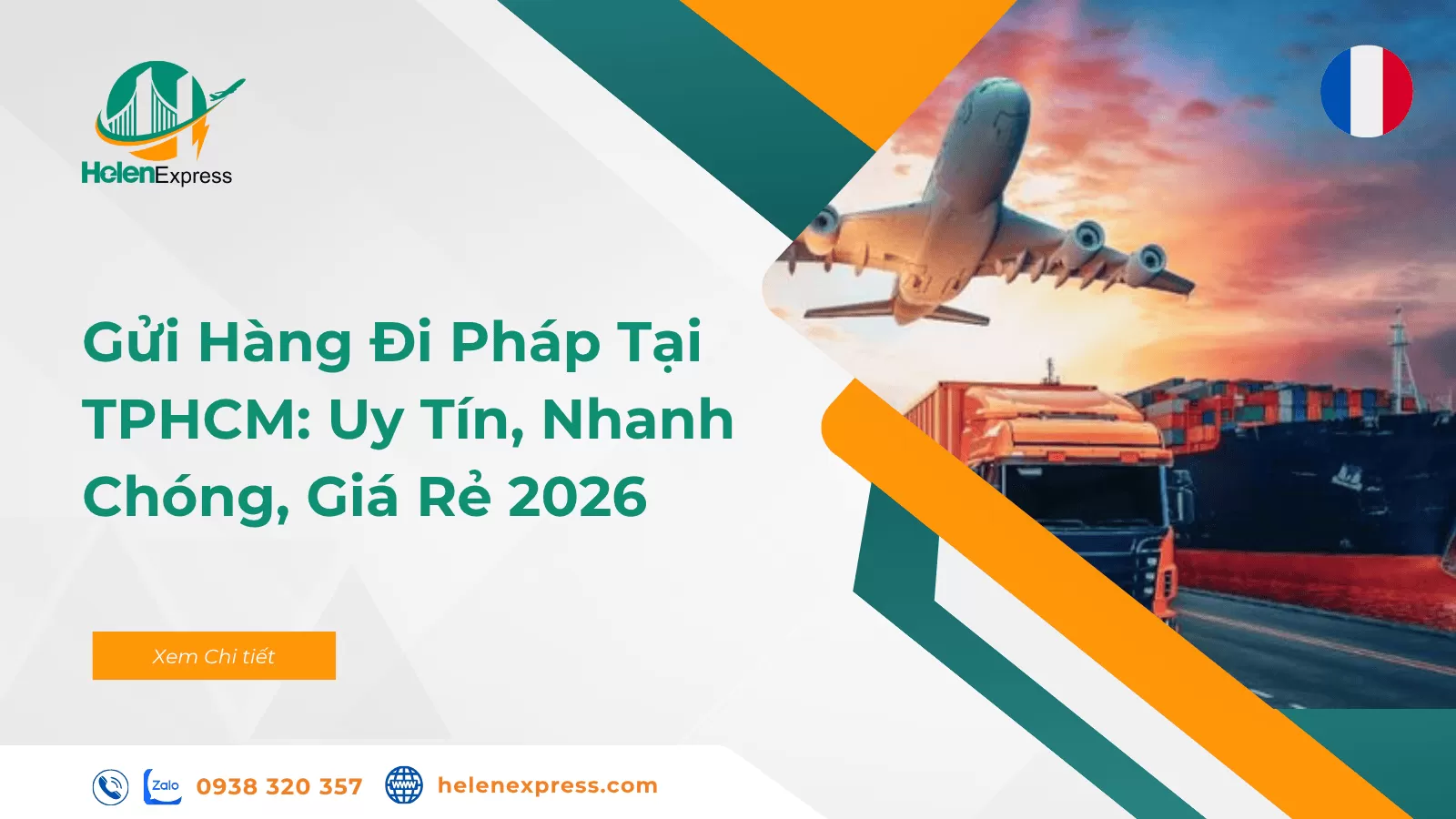 Gửi Hàng Đi Pháp Tại TPHCM: Uy Tín, Nhanh Chóng, Giá Rẻ 2026
