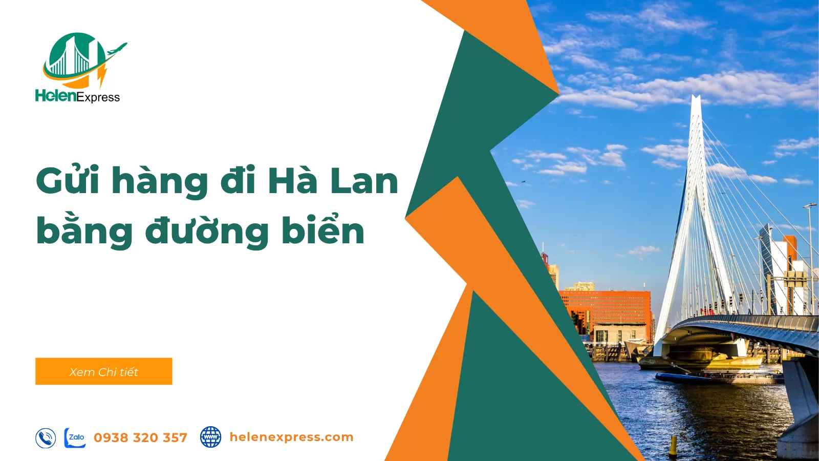 Gửi hàng đi Hà Lan bằng đường biển: Giải pháp vận tải 