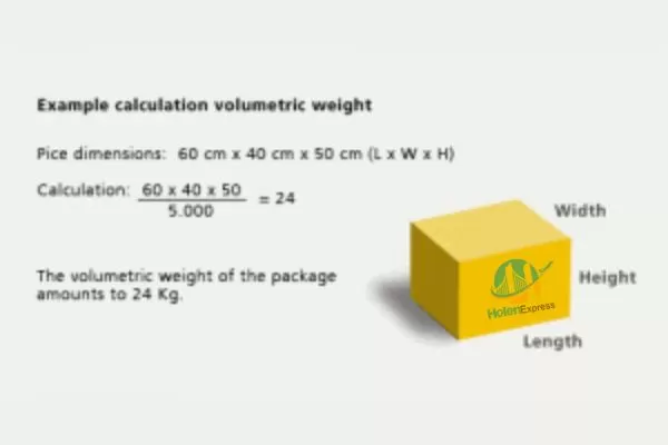 Cách tính trọng lượng thể tích hàng hóa trong chuyển phát nhanh