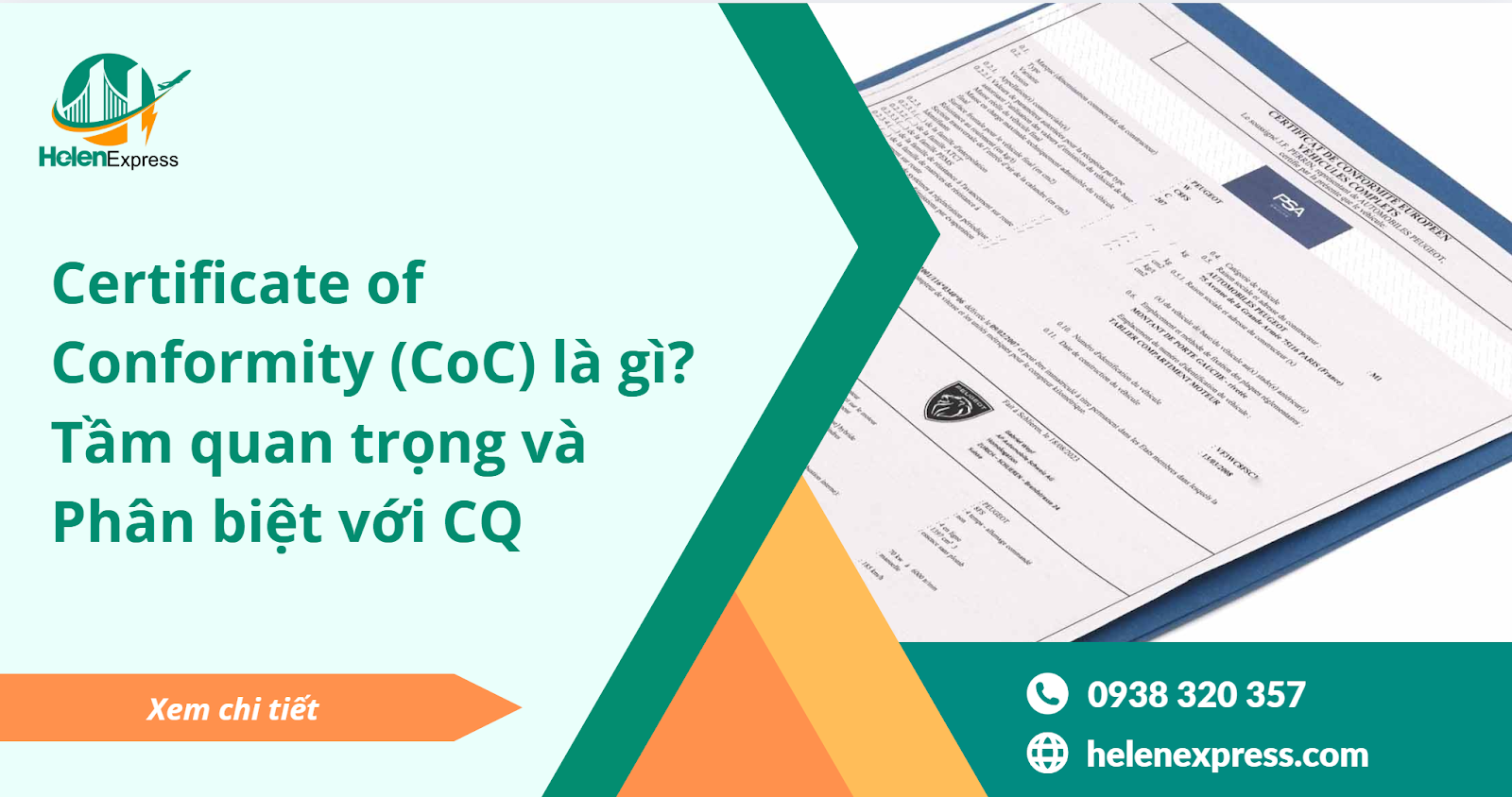 Certificate of Conformity (CoC) là gì? Tầm quan trọng và Phân biệt với CQ