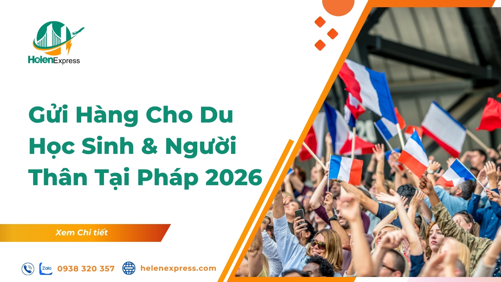 Gửi Hàng Cho Du Học Sinh Tại Pháp 2026: Cẩm Nang Vận Chuyển An Toàn, Tiết Kiệm