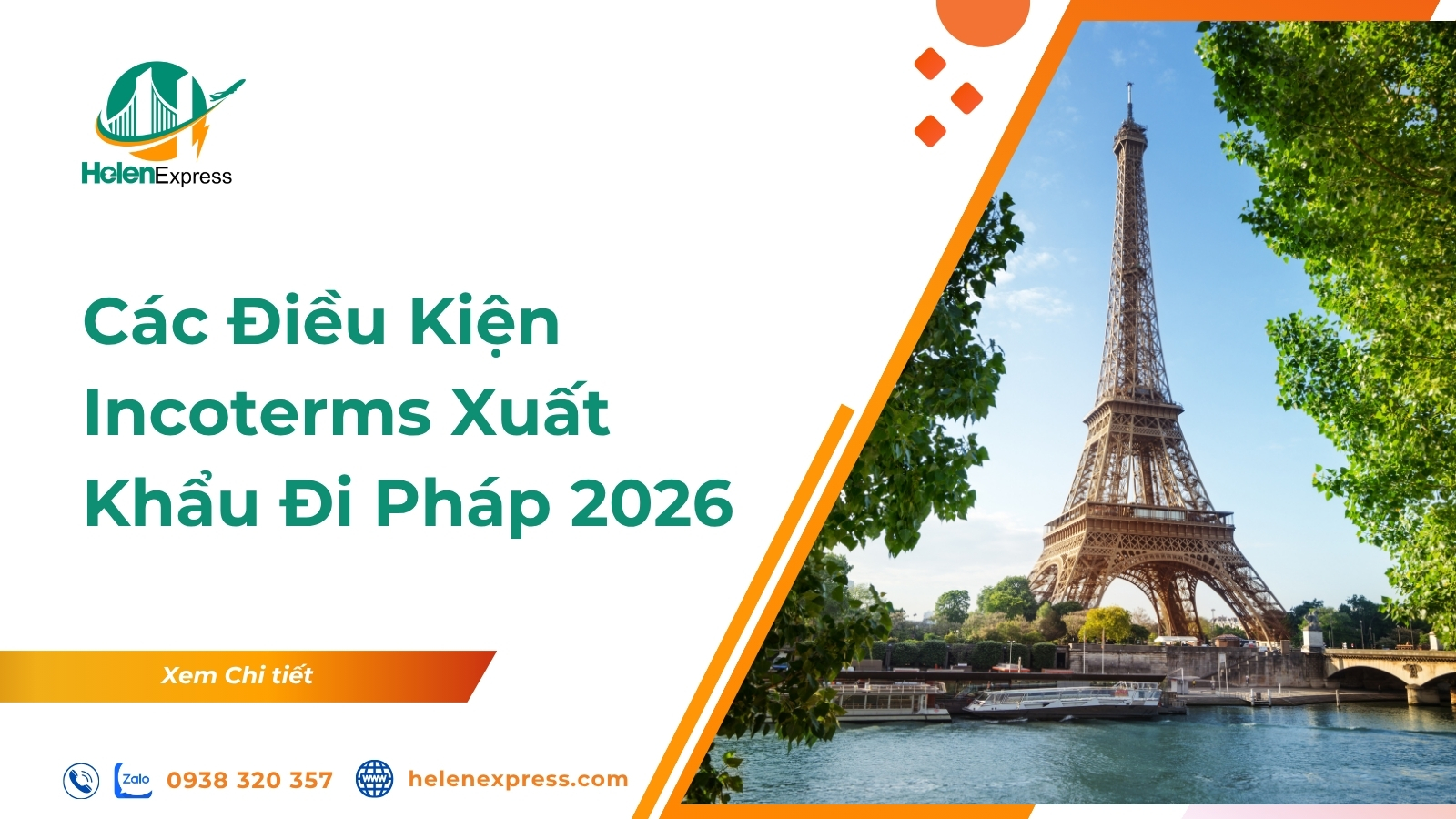 Các Điều Kiện Incoterms Xuất Khẩu Đi Pháp 2026