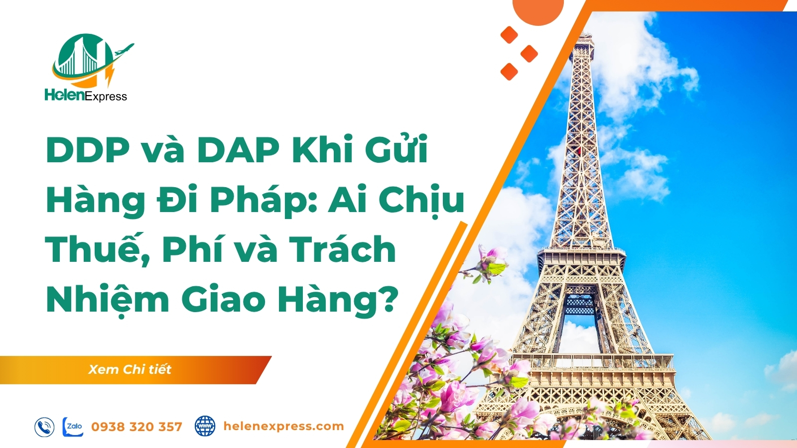 DDP và DAP Khi Gửi Hàng Đi Pháp: Ai Chịu Thuế, Phí và Trách Nhiệm Giao Hàng?