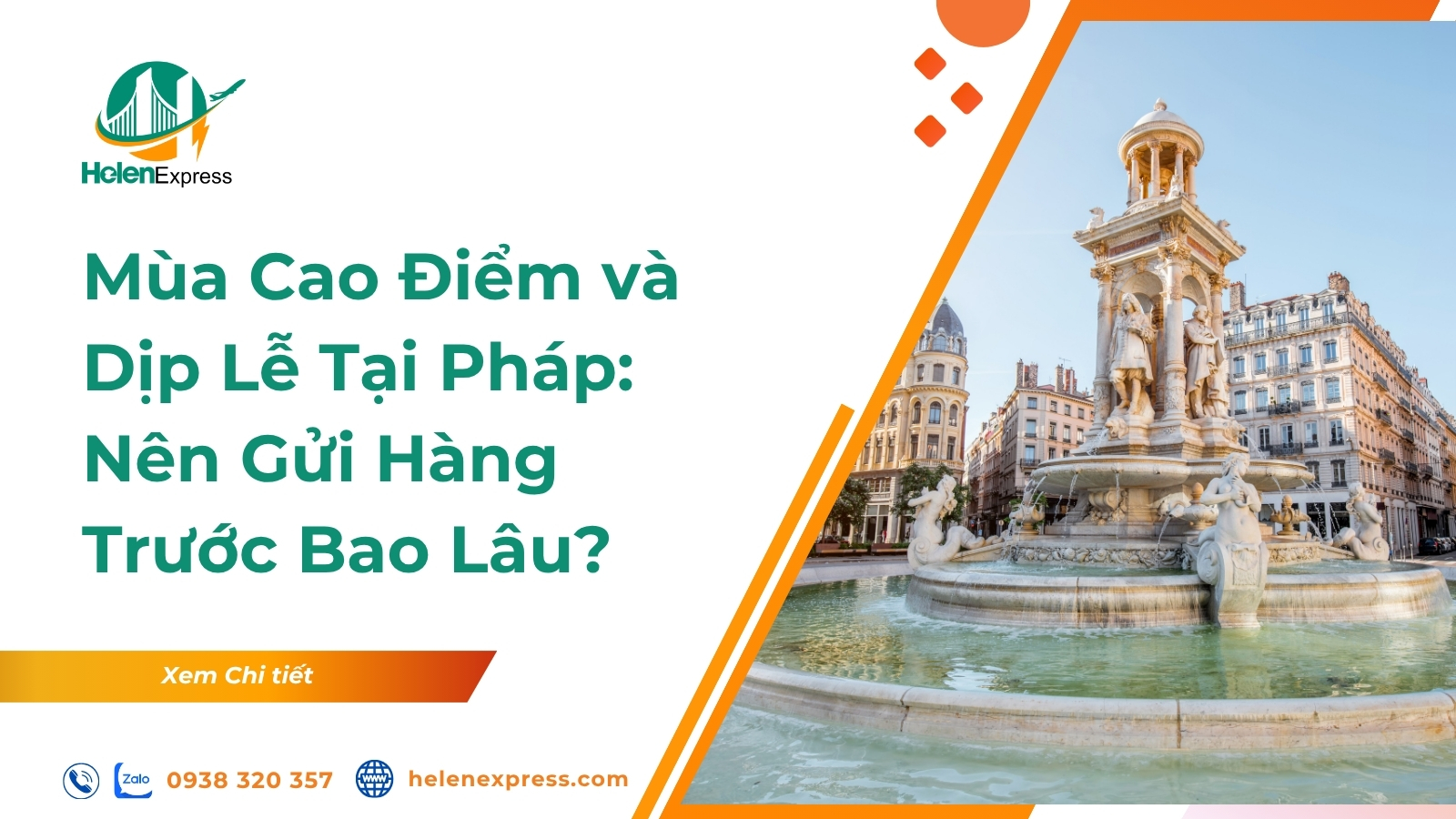 Mùa Cao Điểm và Dịp Lễ Tại Pháp: Nên Gửi Hàng Trước Bao Lâu?