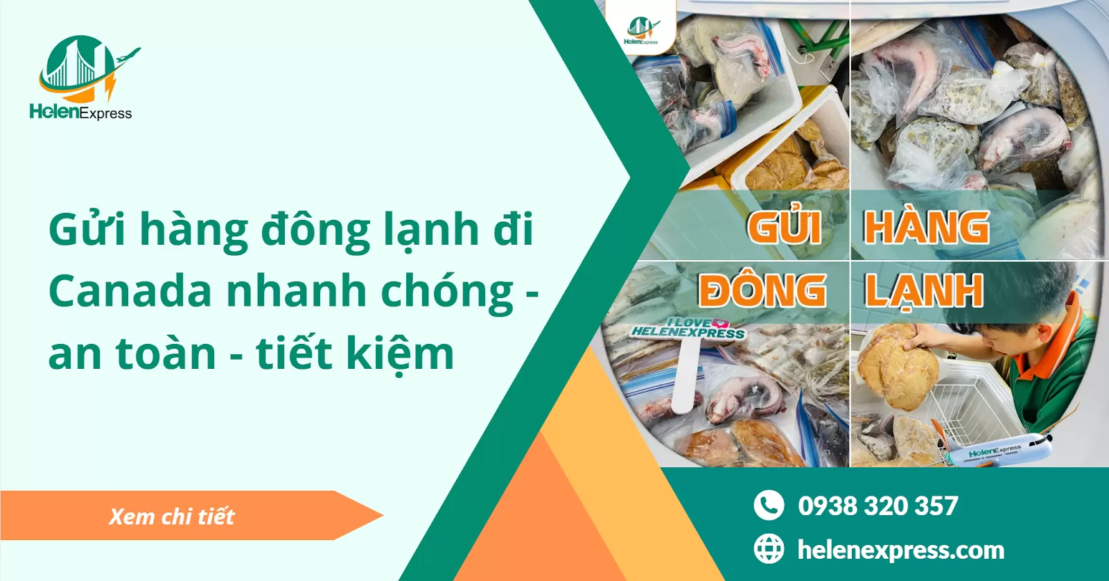 Gửi hàng đông lạnh đi Canada nhanh chóng - an toàn - tiết kiệm