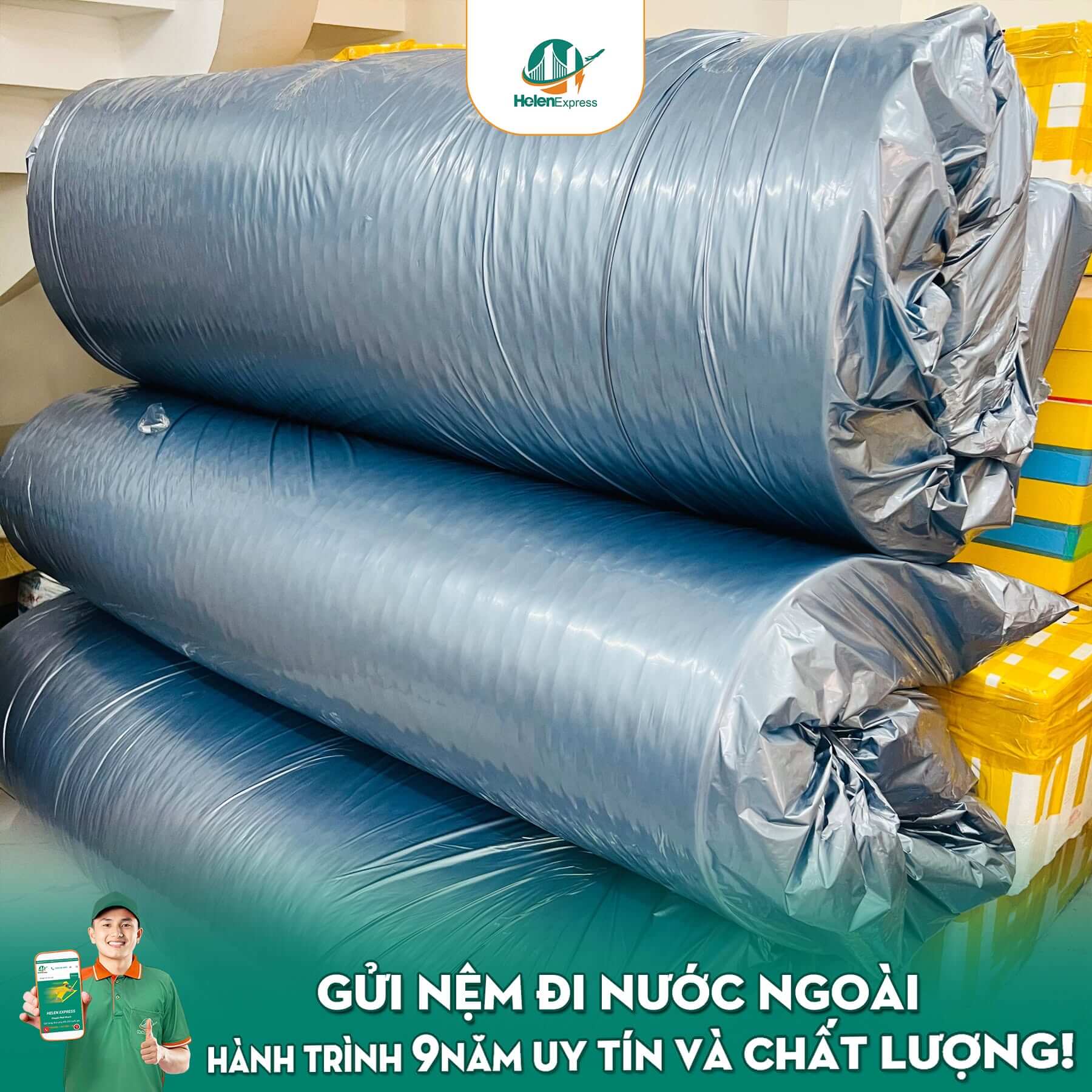 H&igrave;nh ảnh kiện h&agrave;ng gửi sang Mỹ từ TPHCM