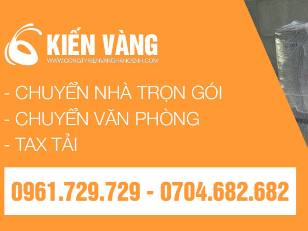 Kiến Vàng - Đơn vị chuyển nhà, chuyển văn phòng uy tín hiện nay