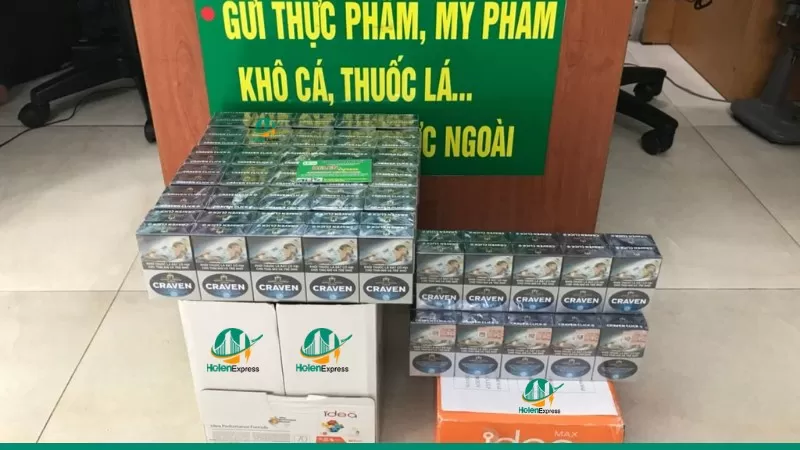 Gửi thuốc lá đi Mỹ Giá rẻ | Công ty vận chuyển hàng hóa uy tín tại HCM