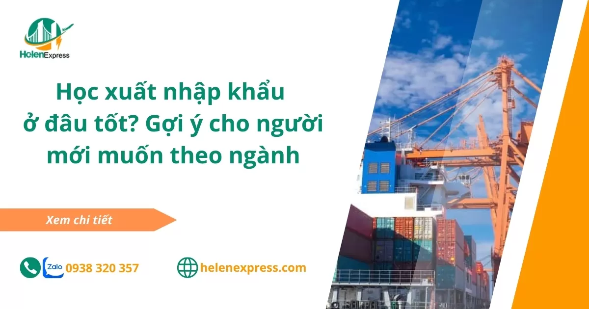 Học xuất nhập khẩu ở đâu tốt? Gợi ý cho người mới muốn theo ngành