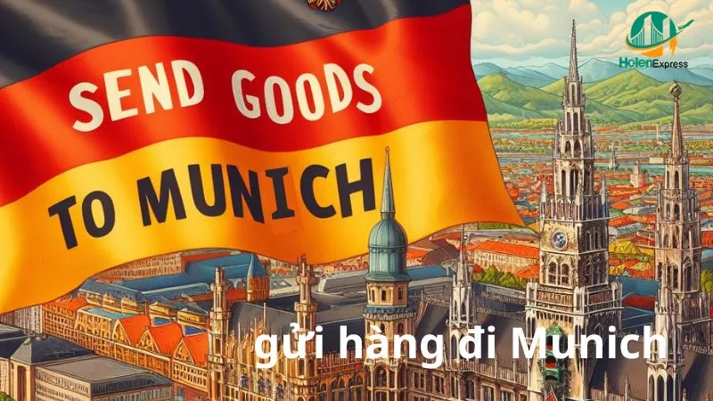 Cách gửi hàng đi Munich, Đức nhanh – tiết kiệm
