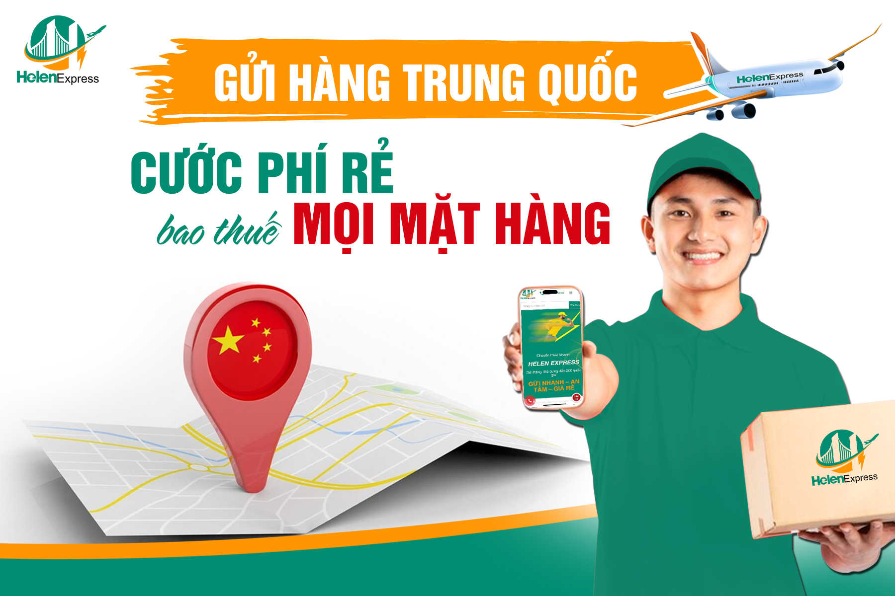 Gửi hàng đi Trung Quốc