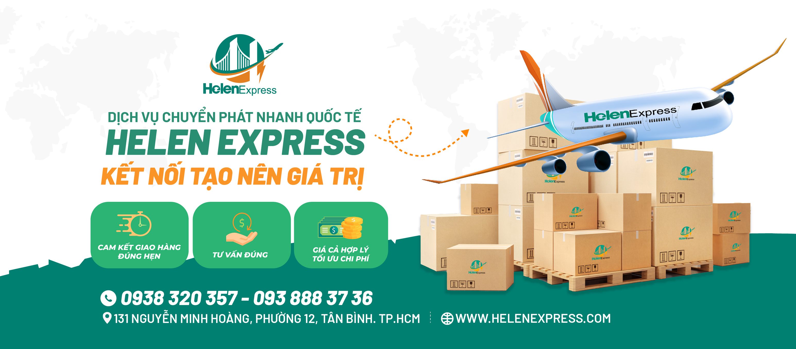 Helen Express - Dịch vụ gửi hàng đi Mỹ an toàn và nhanh chóng