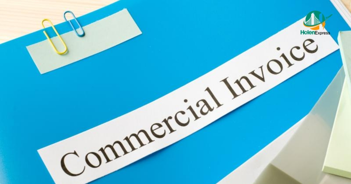 Các nội dung cơ bản trên mẫu commercial invoice