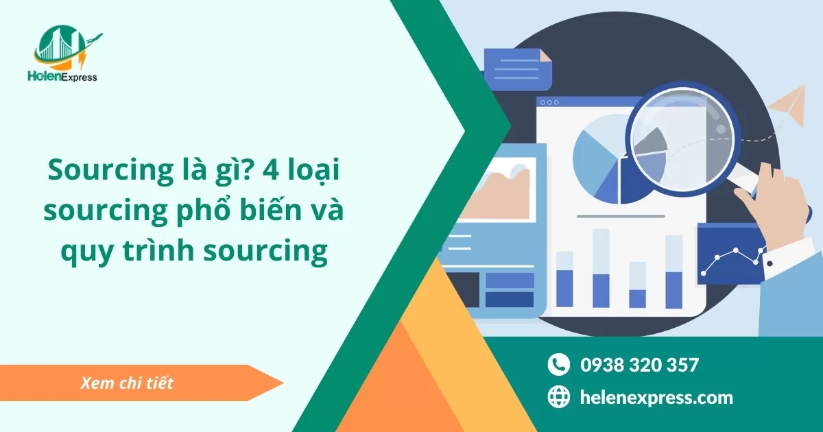 Sourcing là gì? 4 loại sourcing phổ biến và quy trình sourcing